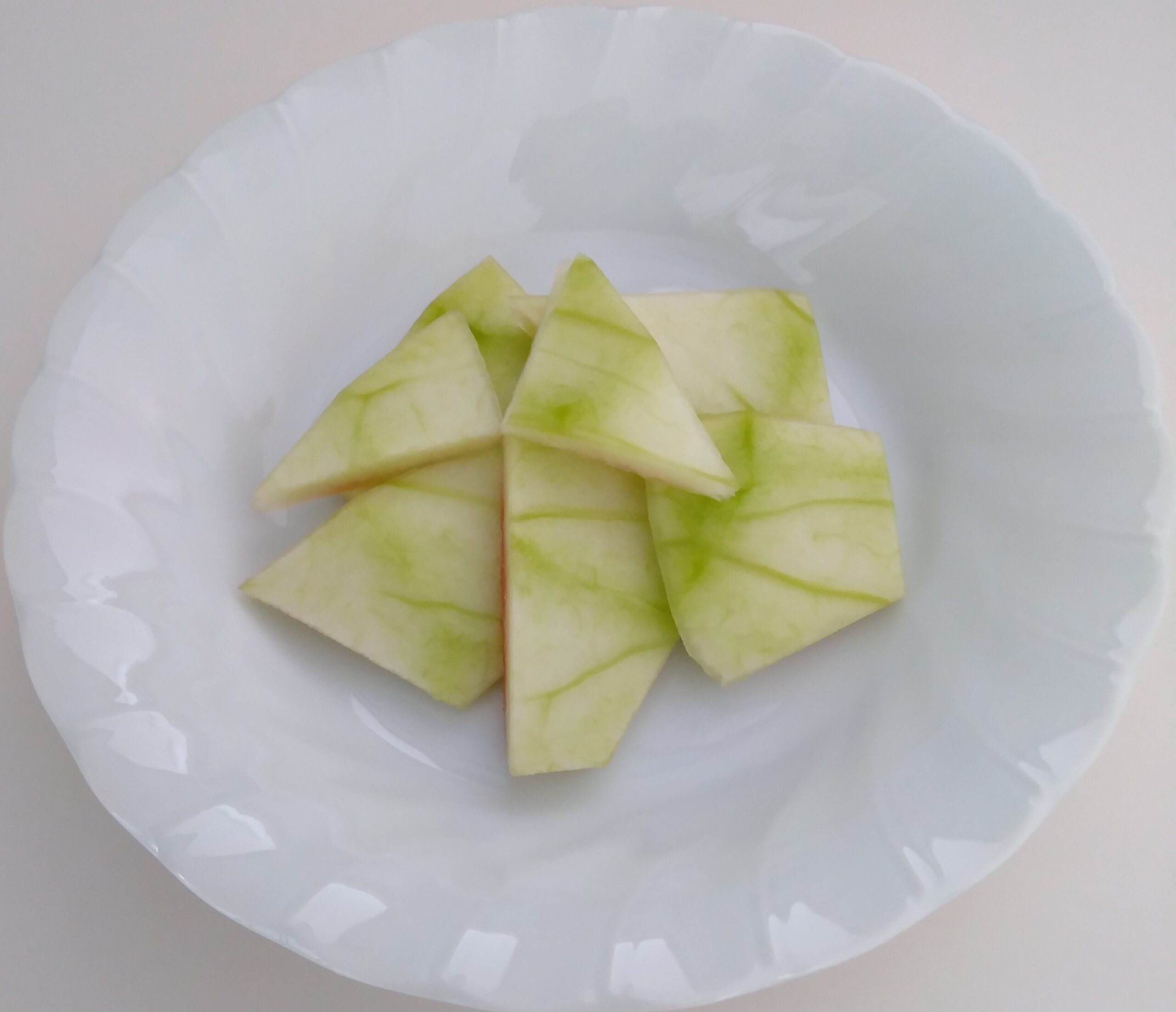 皮の白い部分
